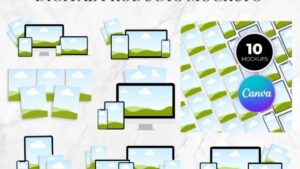 Digital Products Mockup Templates