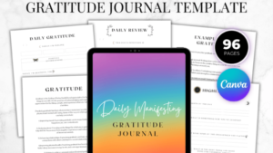 PLR Daily Manifesting Gratitude Journal